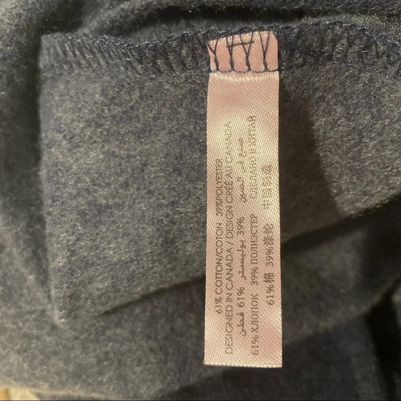 LA VIE EN ROSE Sz L La Vie En Lounge Kangaroo Pocket Hooded Long Tunic NEW - Picture 13 of 14